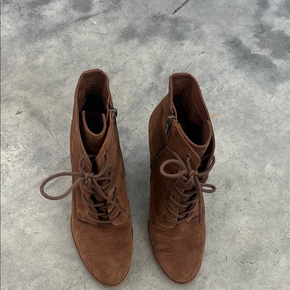 Kork-Ease Elfa Suede Granny Ankle Boot Witchy Sz 8 Steampunk Witchy Cottagecore - Picture 6 of 13